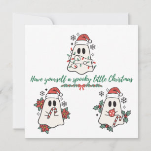Invitación Que tengas pequeños Navidades fantasmales