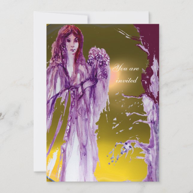 INVITACIÓN QUEEN GUINEVERE (Anverso)