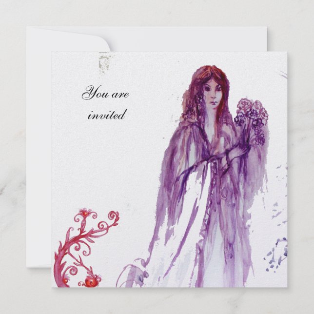 INVITACIÓN QUEEN GUINEVERE (Anverso)