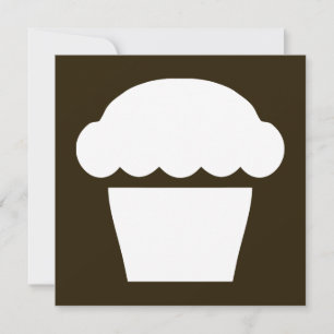 Invitación quequitos simples / muffin