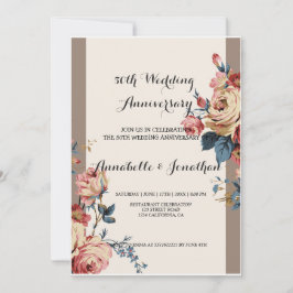 Invitación querido aniversario de boda