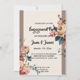 Invitación querido compromiso