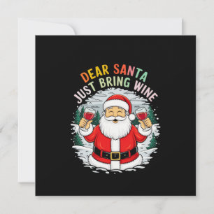 Invitación Querido Papá Noel, trae un regalo de Navidades div