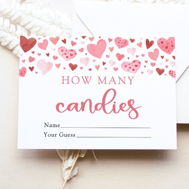 Invitación Querido Rosa Valentine: ¿Cuántos Candies juegan? (Subido por el creador)