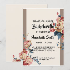 Invitación querido soltero