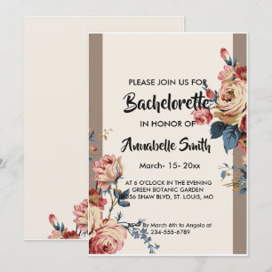 Invitación querido soltero