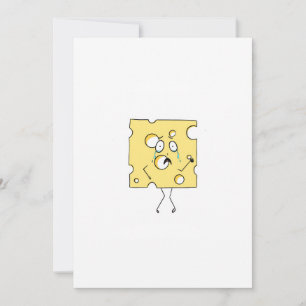 Invitación Queso Gouda, tema de queso