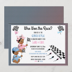Invitación ¿Quién ganó el esperma gracioso del género racial?