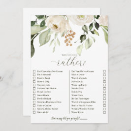 Invitación Quien Más Conoce A La Novia Prefiere Un Juego De D