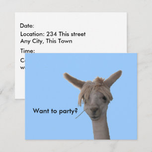 Invitación - ¿Quieres fiesta?