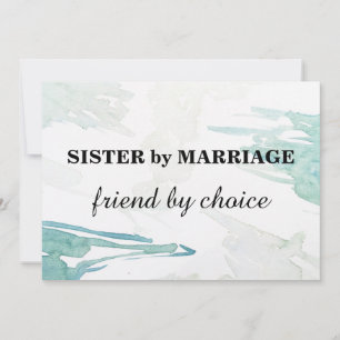Invitación ¿Quieres ser mi dama de honor? 