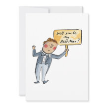 ¿Quieres ser mi padrino?