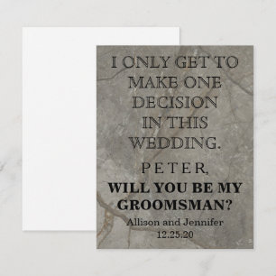Invitación ¿Quieres ser mi padrino? Personalizado