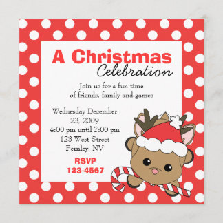 Invitación ¿Quieres un Candy-Cane?