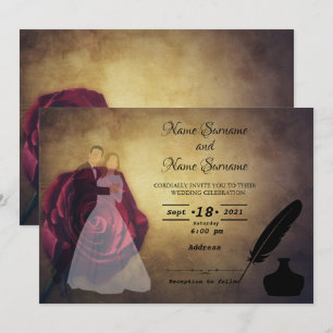Invitación Quill y inkwell