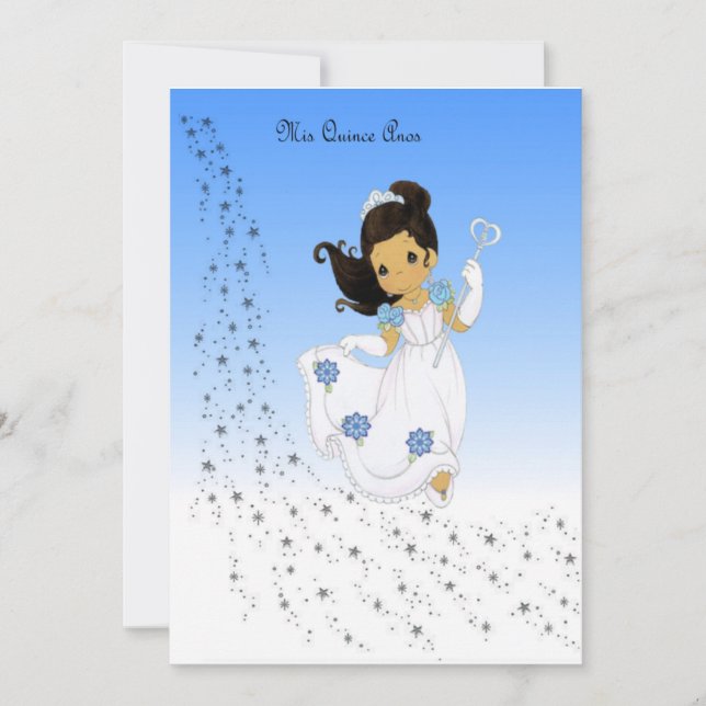 Invitación Quince de estrella (Anverso)