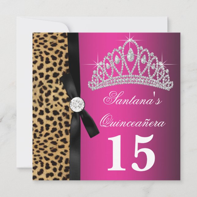 Invitación Quinceanera (Anverso)