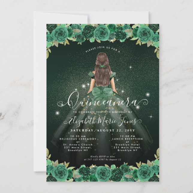 Invitación Quinceanera (Anverso)