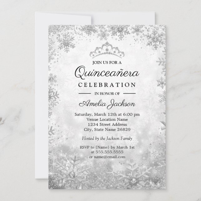 Invitación Quinceanera (Anverso)