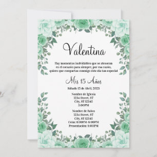 Invitación Quinceañera