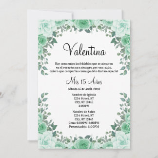 Invitación Quinceañera