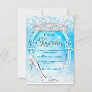 INVITACIÓN QUINCEAÑERA