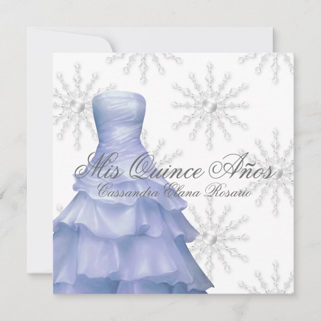 Invitación Quinceanera (Anverso)