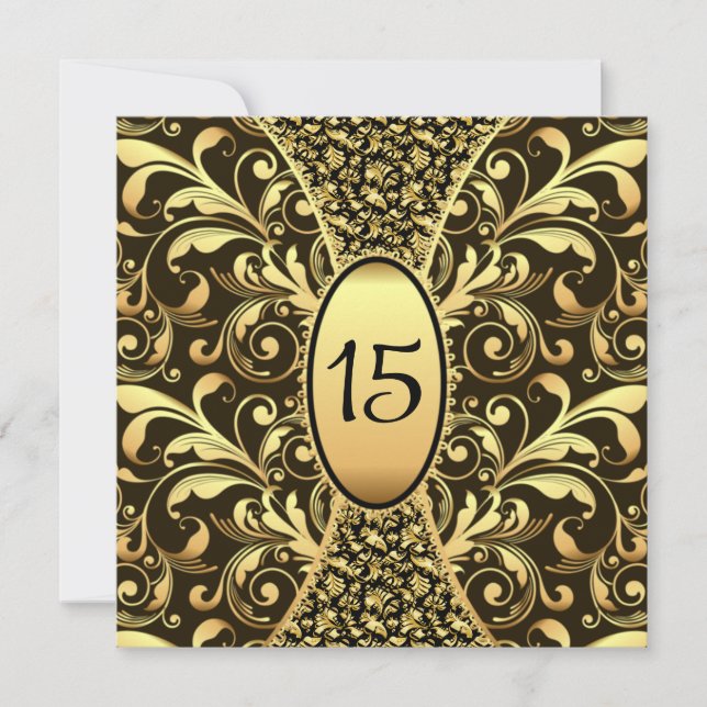 Invitación Quinceanera (Anverso)