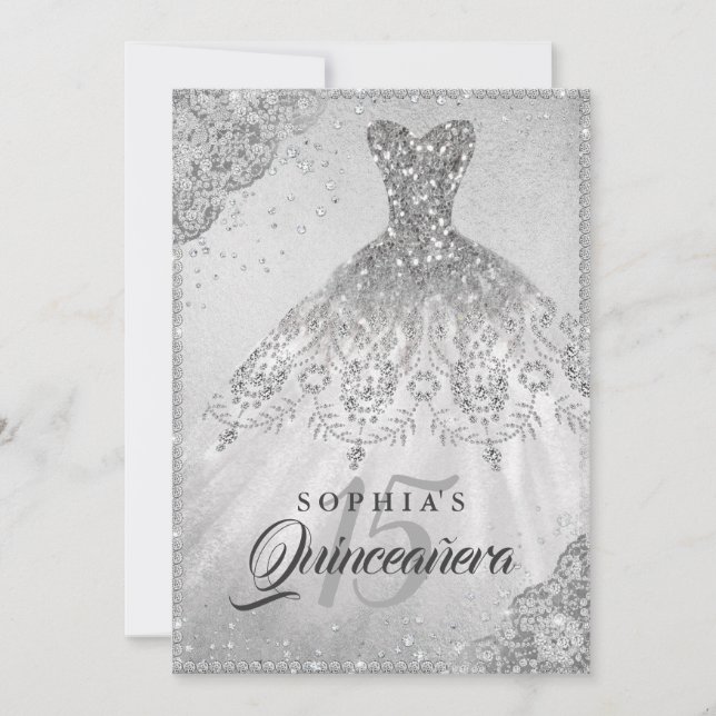 Invitación Quinceanera (Anverso)