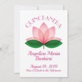 Invitación Quinceanera