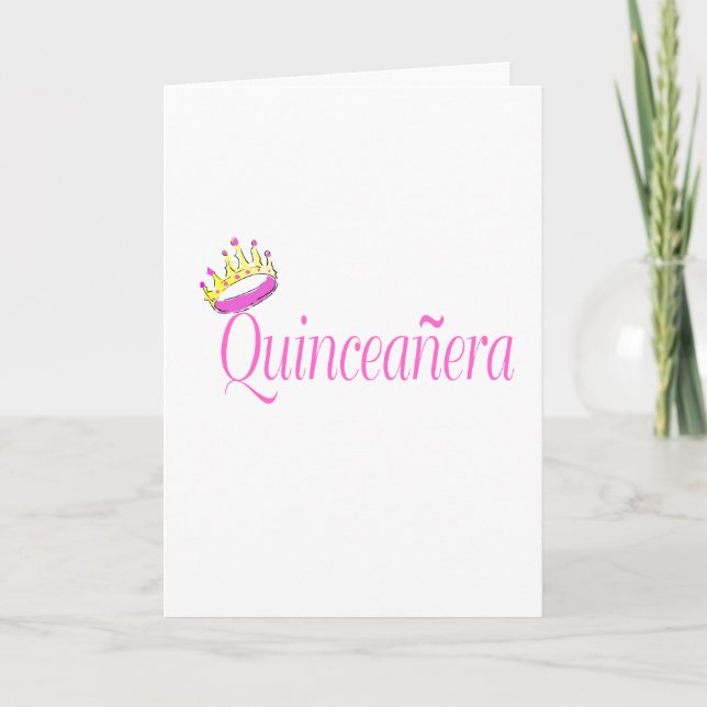 Invitación Quinceanera (Anverso)