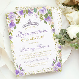 Invitación Quinceanera 15º cumpleaños