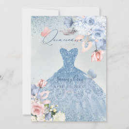 Invitación Quinceanera de los Rosas PixDezines Dus