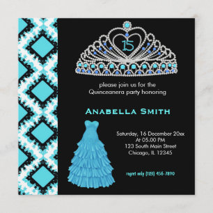 Invitación Quinceanera dulce