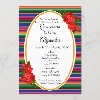 Invitación Quinceanera/Invitación