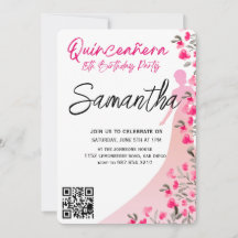 Quinceañera Minimalista Moderna Cumpleaños 15