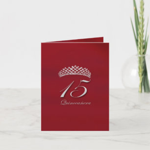 Invitación Quinceañera para el décimo quinto cumpleaños