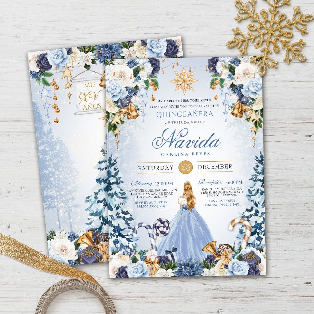 Invitación Quinceañera Quonderland (Subido por el creador)