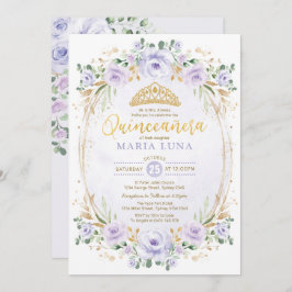Invitación Quinceañera sana quince cumpleaños 15