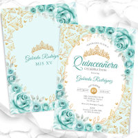 Quinceanera turquesa