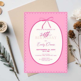 Invitación Quintinueve fiesta de cumpleaños de la frontera re