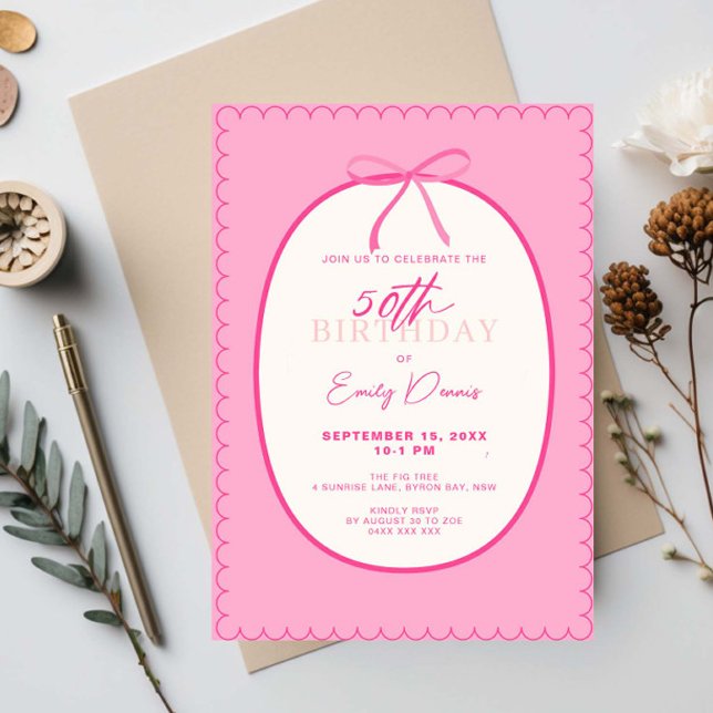 Invitación Quintinueve fiesta de cumpleaños de la frontera re (Subido por el creador)