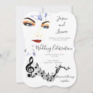 Invitación Quirky gracioso Boho creativo
