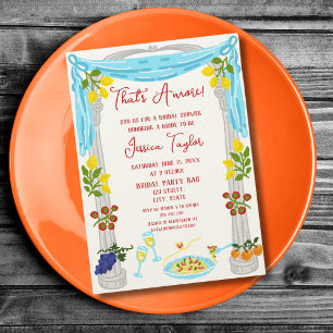 Invitación Quirky Mano Roja desató brunch de novias que es má
