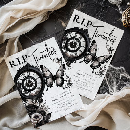Invitación R.I.P Veinteañera | Fiesta de 30 Cumpleaños