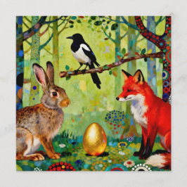 Invitación Rabbit, Magpie, Fox and “The Forest’s Secret”