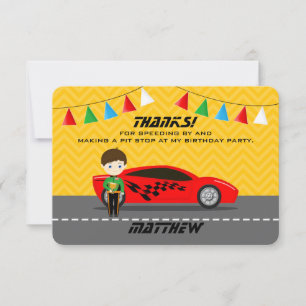 Invitación Race Car Driver