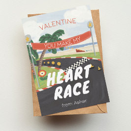 Invitación Race Track Valentine