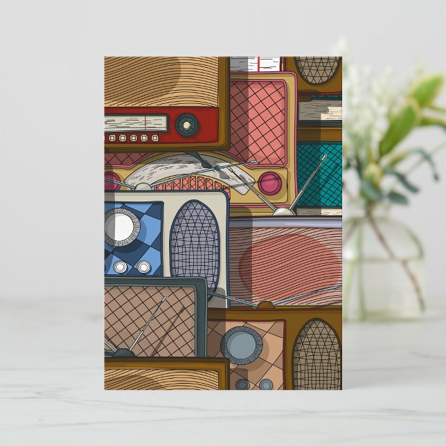 Invitación Radios vintage (Subido por el creador)