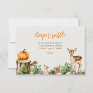 Invitación Raffle de calabaza